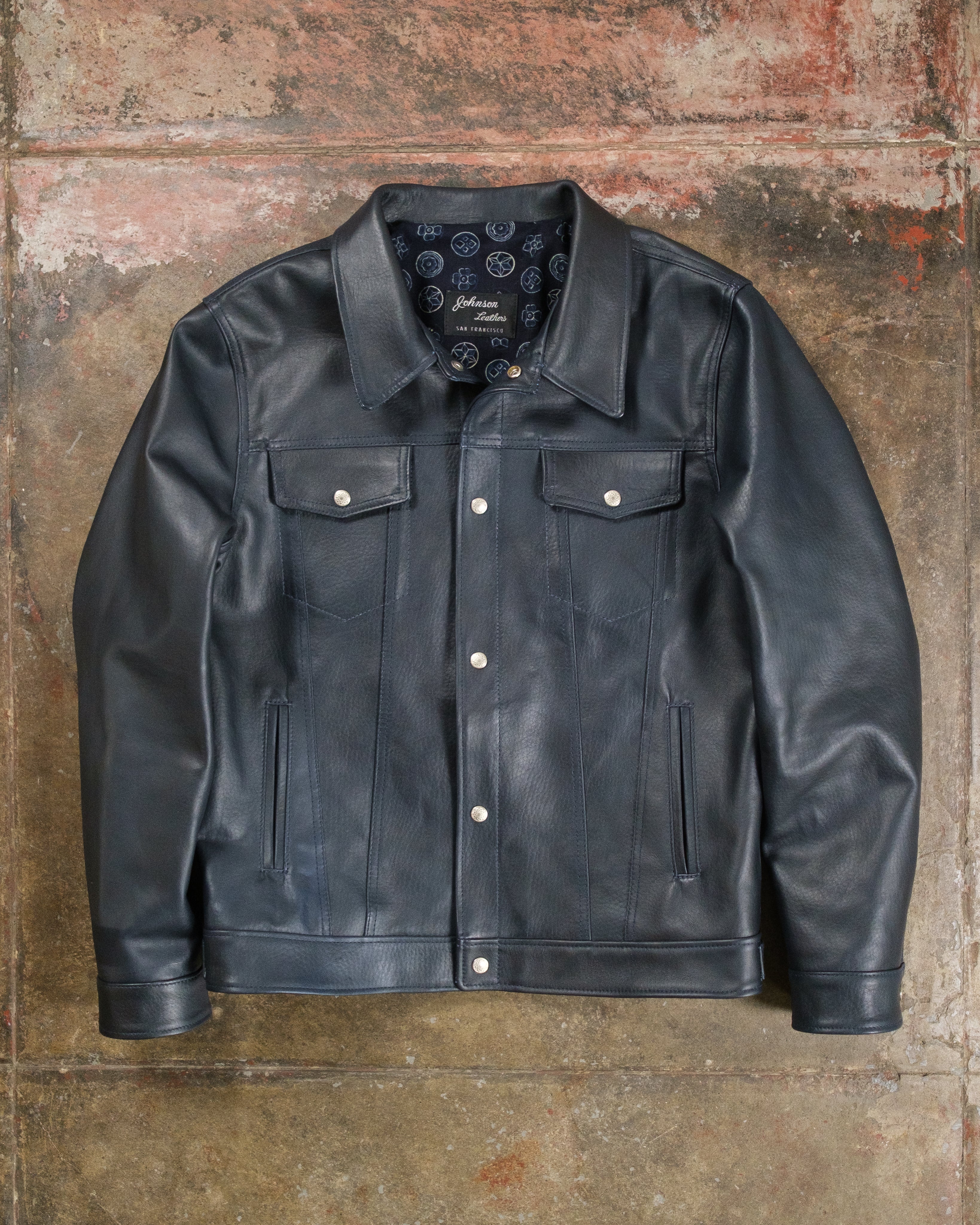 Type III Pitch Blue City Horween Essex Steerhide (XL)